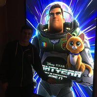 GO BIG Bus Shelter Large Size "World Famous" Glowbox LED Poster Frame