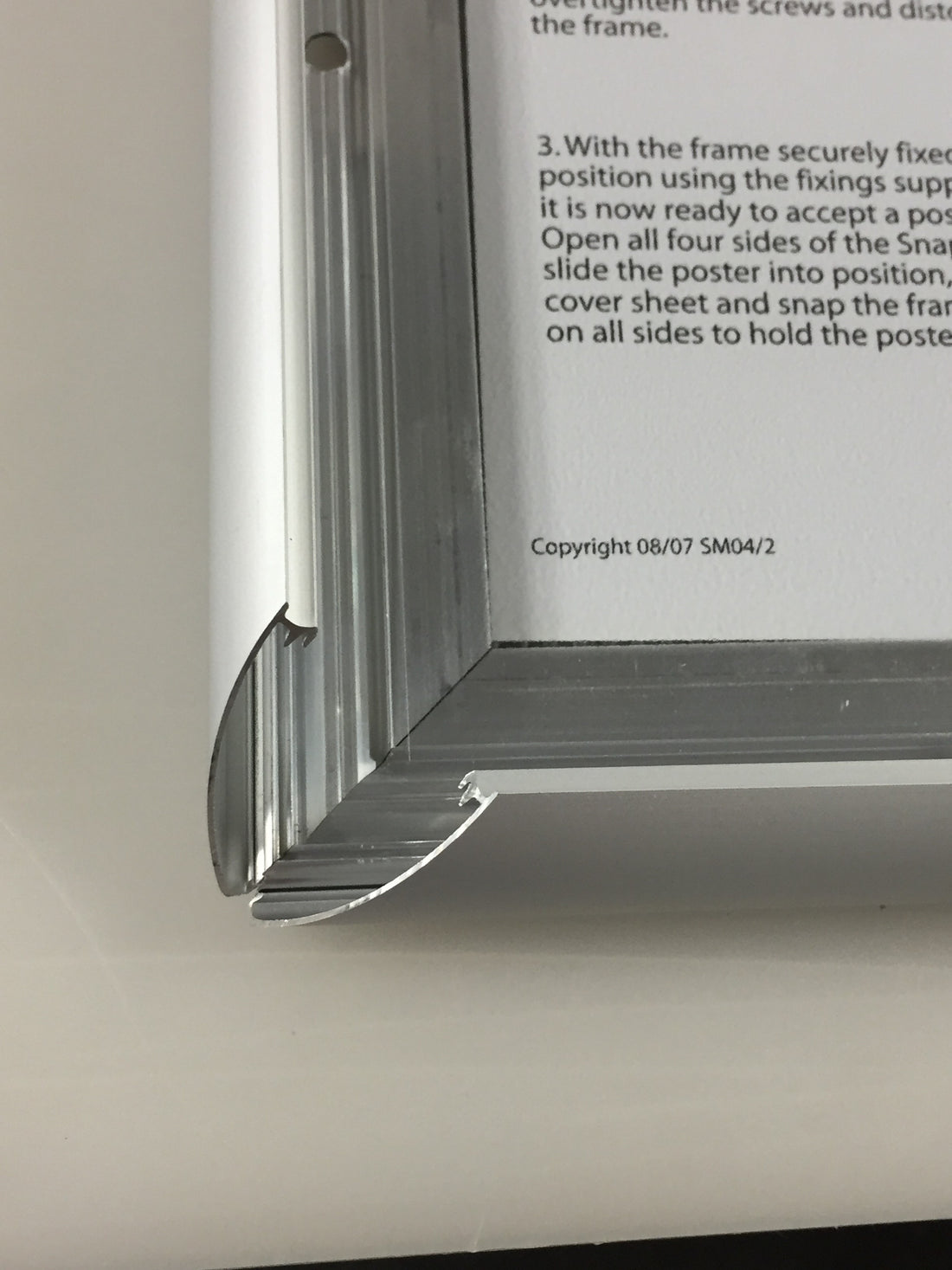 Snap Premium Anodized Aluminum Poster Frame - 1.25 Profile