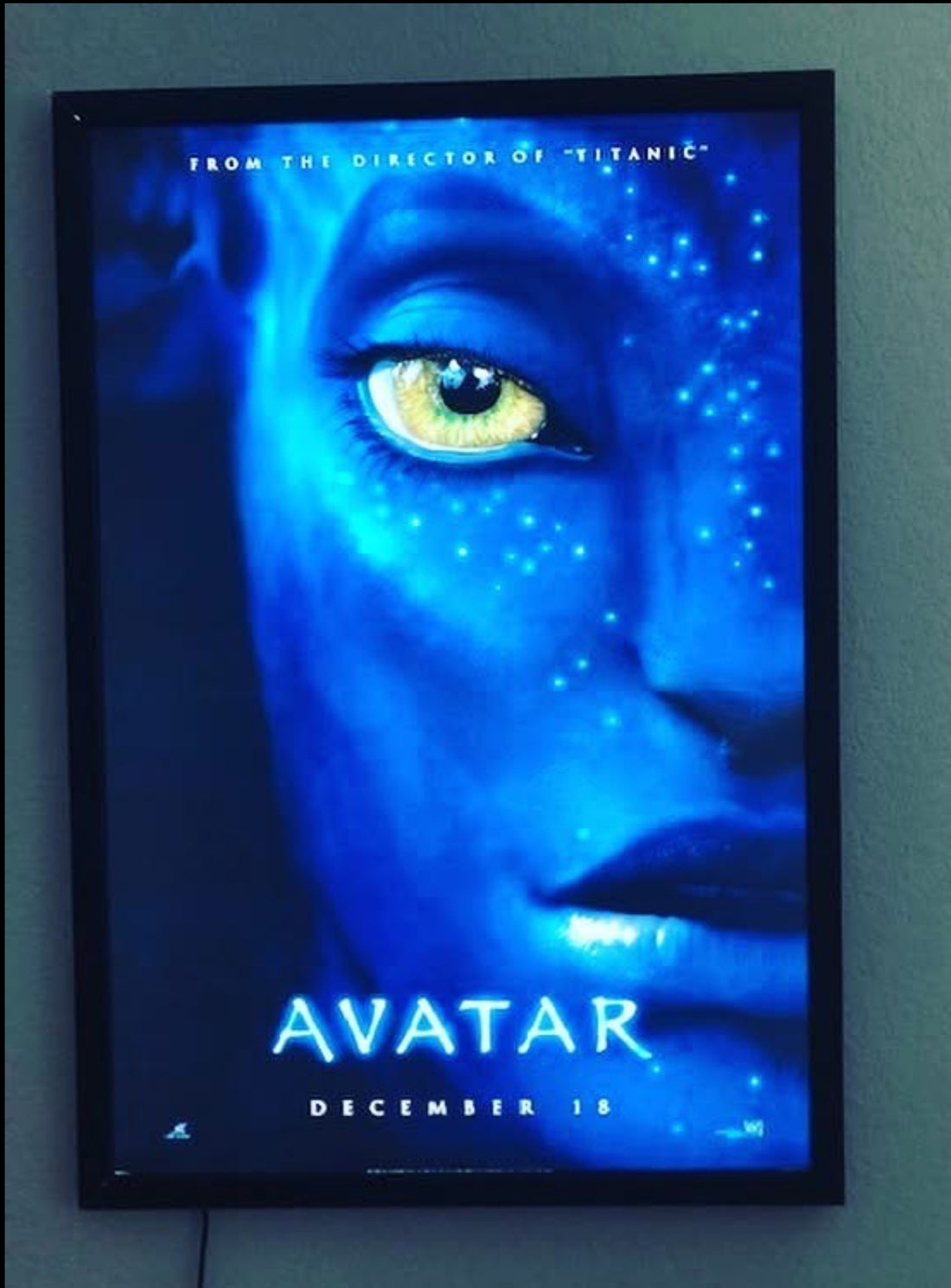 48x72 "World Famous" Glowbox LED Poster Frame