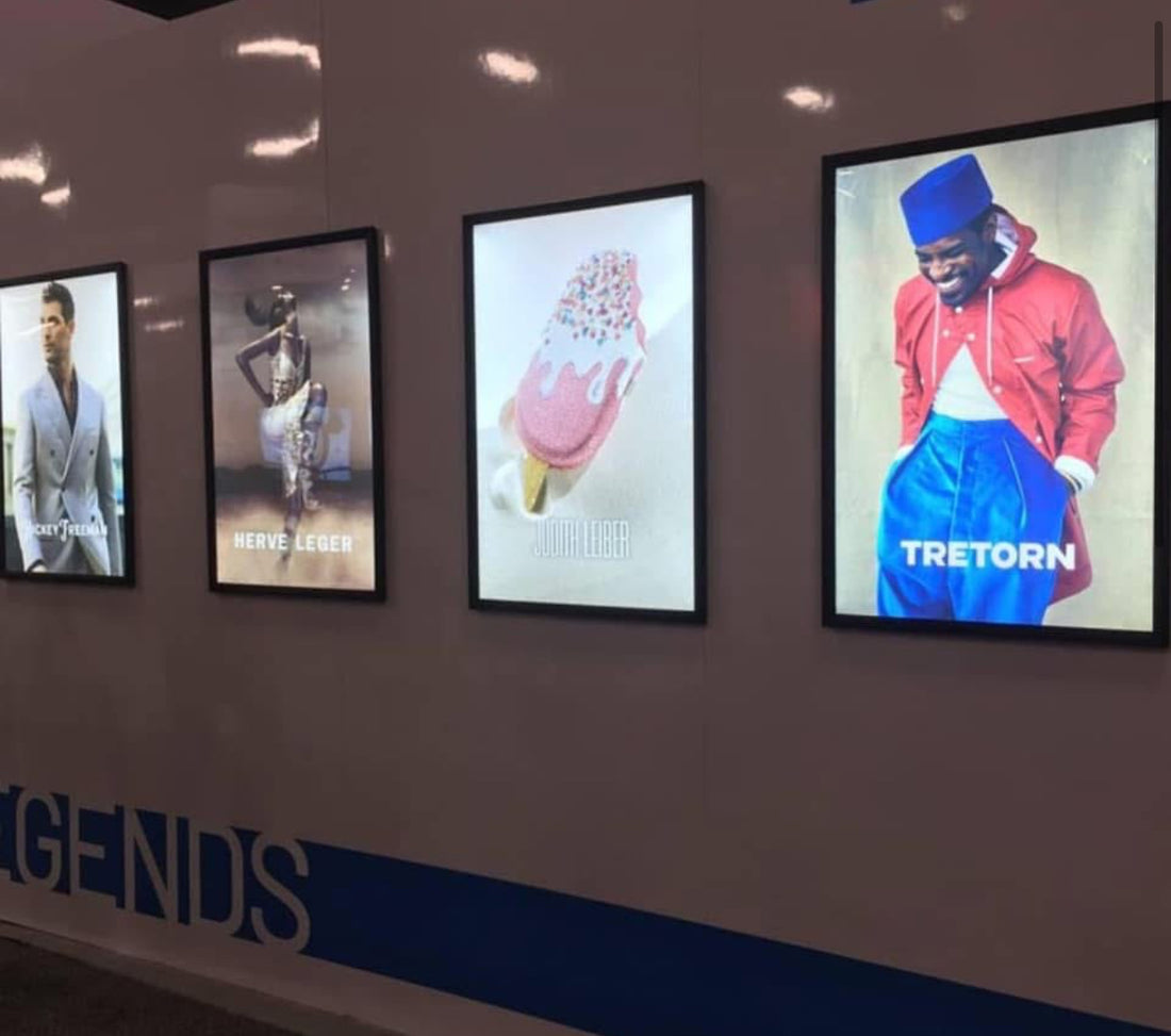 48x72 "World Famous" Glowbox LED Poster Frame