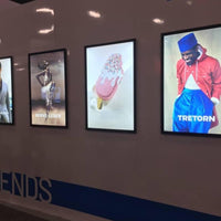 2-PACK Glowbox "World Famous" LED Poster Frames