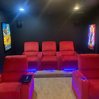 2-PACK Glowbox "World Famous" LED Poster Frames