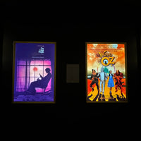3-Pack "World Famous" 27x40 LED Glowbox Light Box Poster Frames