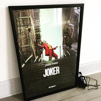 3-Pack "World Famous" 27x40 LED Glowbox Light Box Poster Frames