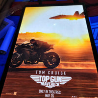 2-PACK Glowbox "World Famous" LED Poster Frames