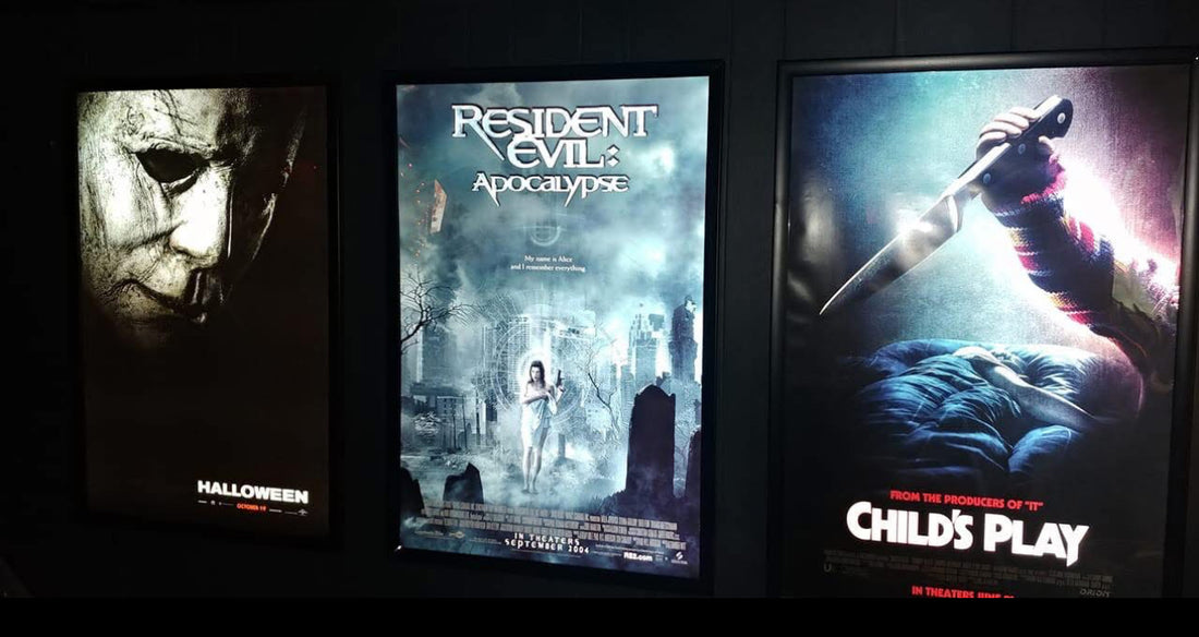 48x72 "World Famous" Glowbox LED Poster Frame