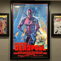 1) Glowbox "World Famous" LED Poster Frame - Select size here: