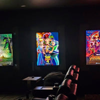 3-PACK Glowbox "World Famous" LED Poster Frames