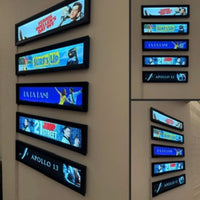 MYLAR MULTI-PACK BUNDLES 5x25 Glowbox LED Light Box Poster Frames