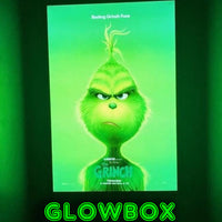 1 Qty Glowbox "World Famous" LED Poster Frame - Select Poster Size: