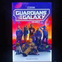 3-PACK Glowbox "World Famous" LED Poster Frames