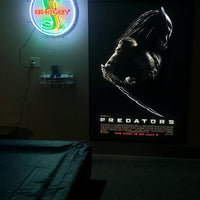 1) Glowbox "World Famous" LED Poster Frame - Select size here: