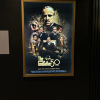1) Glowbox "World Famous" LED Poster Frame - Select size here: