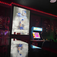 1) Glowbox "World Famous" LED Poster Frame - Select size here: