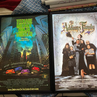 1) Glowbox "World Famous" LED Poster Frame - Select size here: