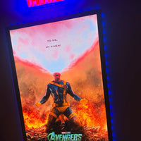 1 27x40" Glowbox "World Famous" LED Poster Frame - Most Popular