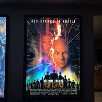 1 27x40" Glowbox "World Famous" LED Poster Frame - Most Popular