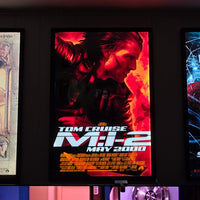 1 Qty Glowbox "World Famous" LED Poster Frame - Select Poster Size: