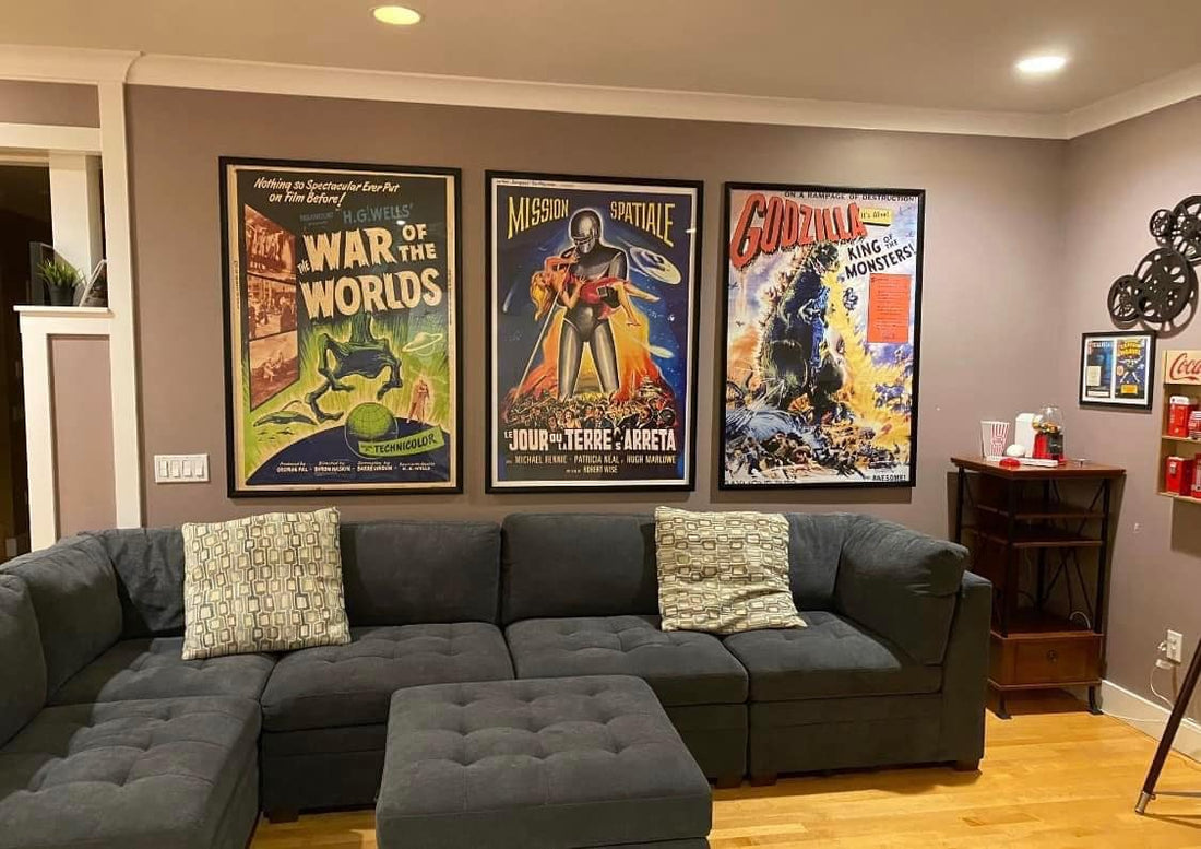 3-PACK 27x40 Glowbox "World Famous" LED Poster Frames - Made in the USA