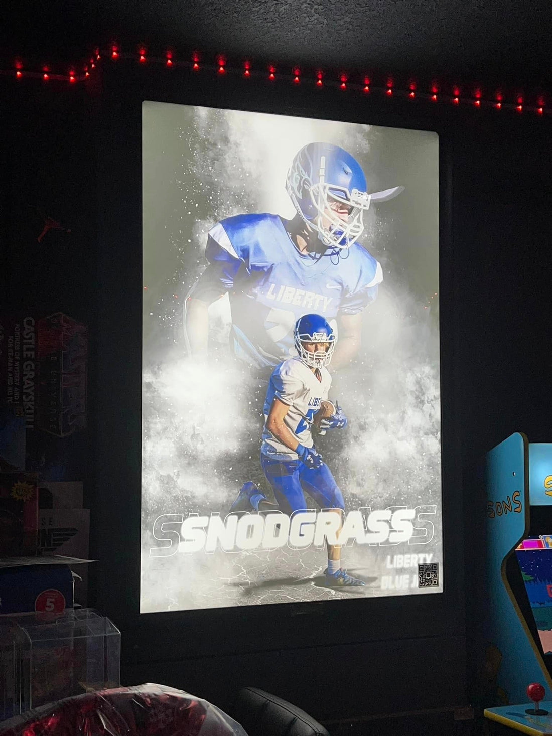 3-PACK 27x40 Glowbox "World Famous" LED Poster Frames - Made in the USA