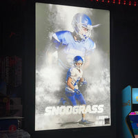 3-PACK Glowbox "World Famous" LED Poster Frames