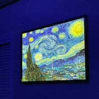 3-PACK Glowbox "World Famous" LED Poster Frames