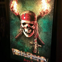 3-PACK 27x40 Glowbox "World Famous" LED Poster Frames - Made in the USA