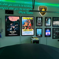 3-PACK 27x40 Glowbox "World Famous" LED Poster Frames - Made in the USA