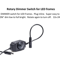 1 Qty Glowbox "World Famous" LED Poster Frame - Select Poster Size: