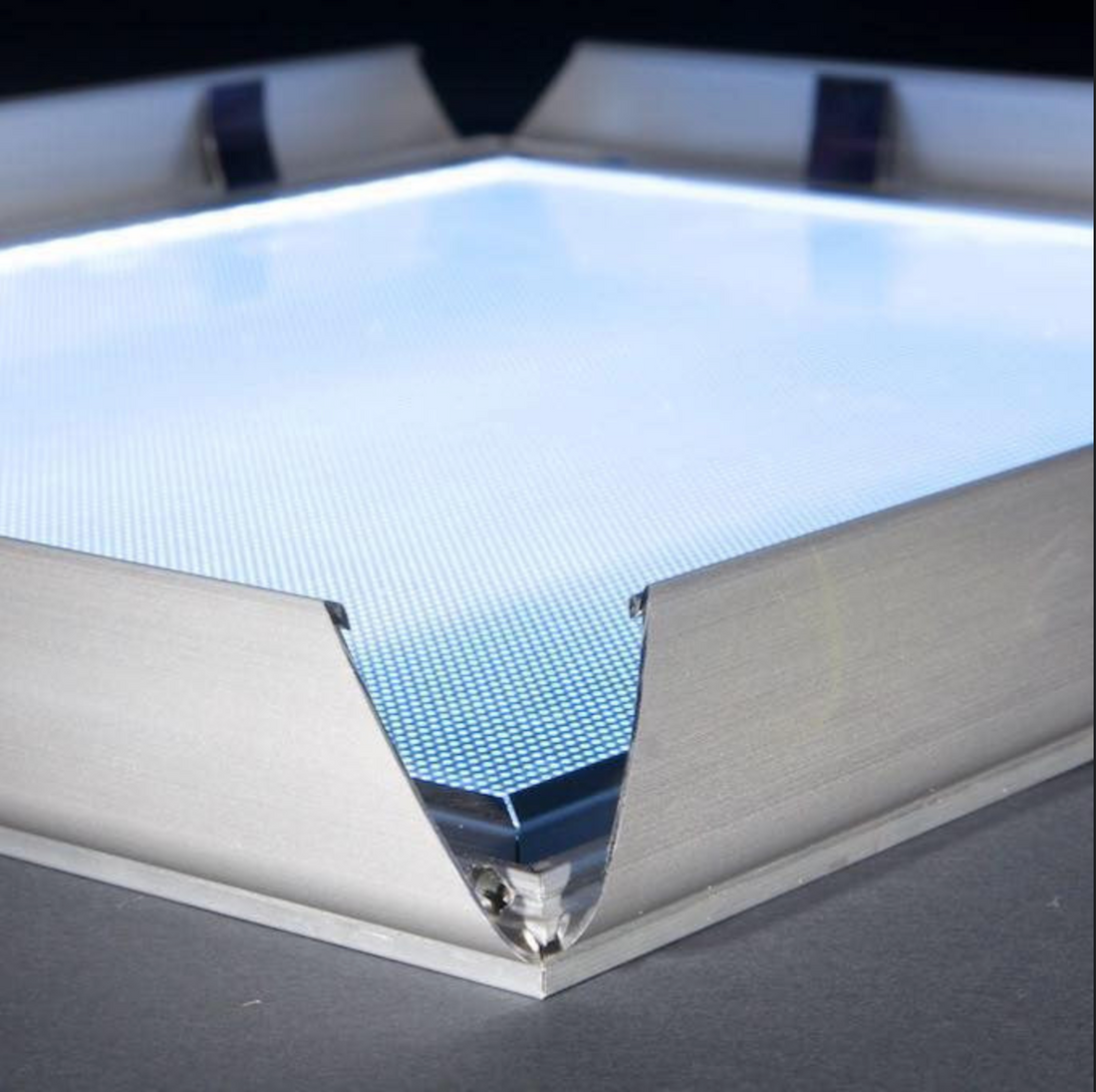 4-PACK Glowbox "World Famous" LED Light Box Poster Frames - Made in the USA