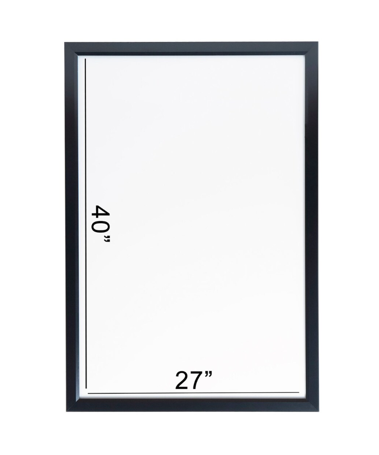 1 Qty Glowbox "World Famous" LED Poster Frame - Select Poster Size: