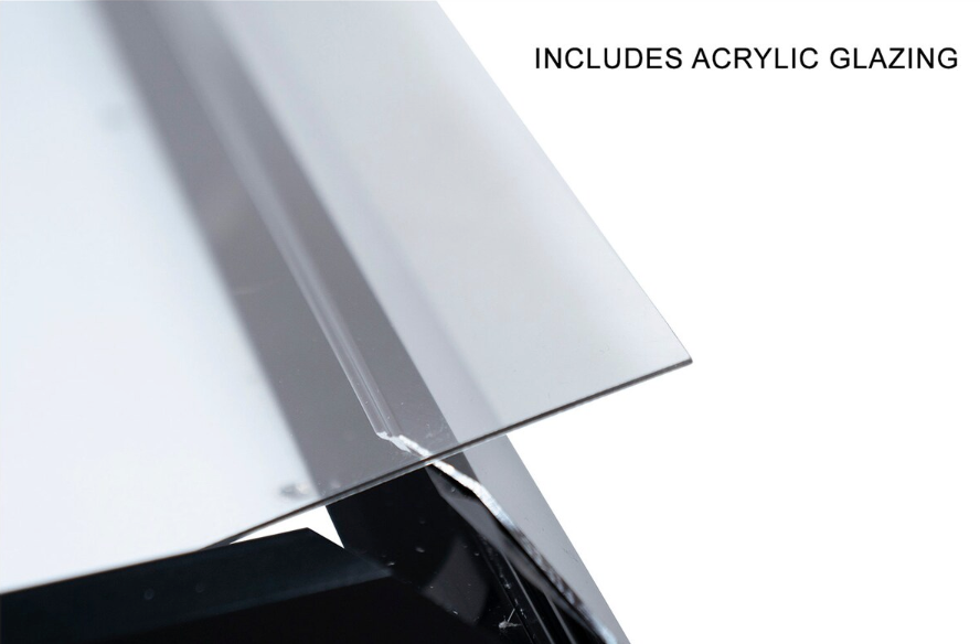 1 Qty Glowbox "World Famous" LED Poster Frame - Select Poster Size: