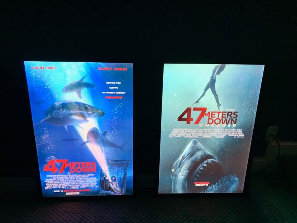 3-PACK 27x40 Glowbox "World Famous" LED Poster Frames - Made in the USA