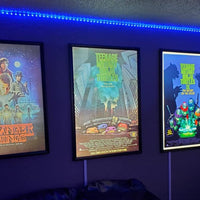 3-PACK 27x40 Glowbox "World Famous" LED Poster Frames - Made in the USA