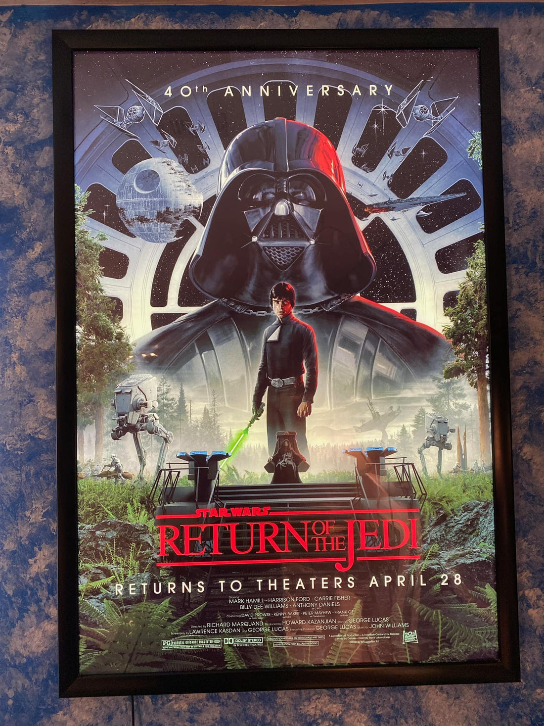 3-PACK 27x40 Glowbox "World Famous" LED Poster Frames - Made in the USA