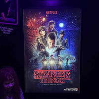 3-PACK Glowbox "World Famous" LED Poster Frames