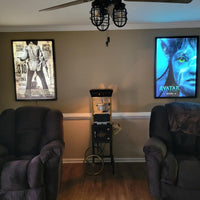 2-PACK Glowbox "World Famous" LED Poster Frames - Made in the USA