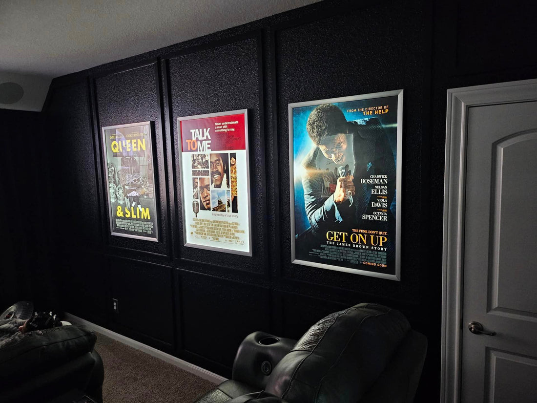 1 Qty Glowbox "World Famous" LED Poster Frame - Select size here: