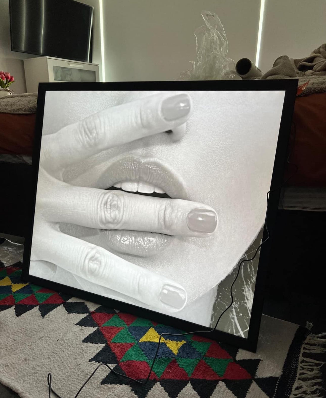 3-PACK 27x40 Glowbox "World Famous" LED Poster Frames - Made in the USA