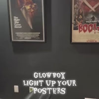 4-PACK Glowbox "World Famous" LED Light Box Poster Frames - Made in the USA