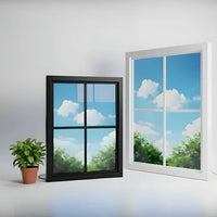 FAUX LED Window Frame - Select Graphic Print Size:
