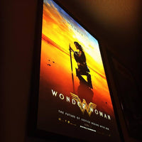 3-Pack "World Famous" 27x40 LED Glowbox Light Box Poster Frames