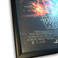 1) Glowbox "World Famous" LED Poster Frame - Select size here: