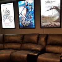 1) Glowbox "World Famous" LED Poster Frame - Select size here: