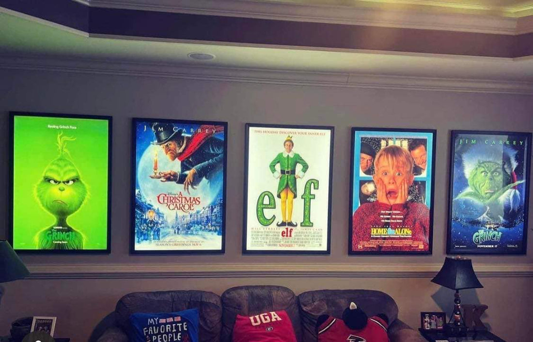 1 Qty Glowbox "World Famous" LED Poster Frame - Select Poster Size: