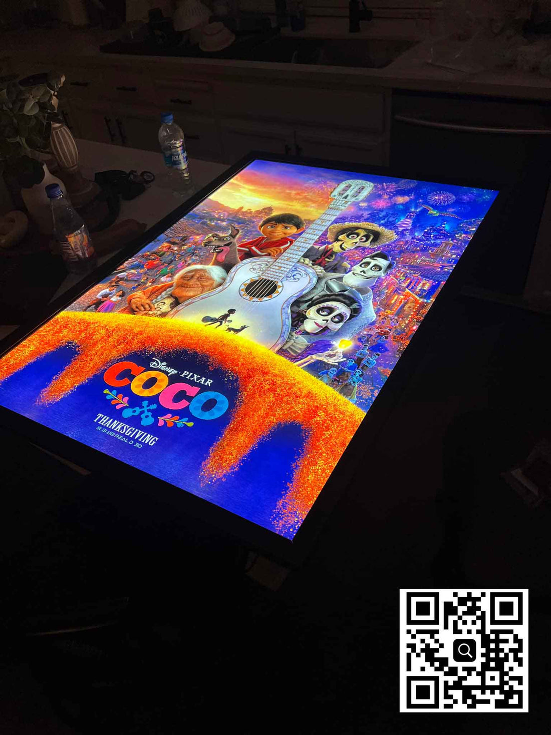 3-PACK 27x40 Glowbox "World Famous" LED Poster Frames - Made in the USA