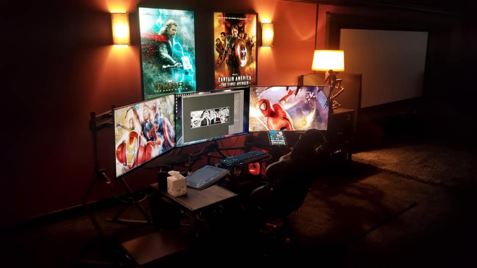 1 Qty Glowbox "World Famous" LED Poster Frame - Select Poster Size: