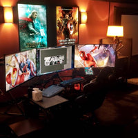 1 Qty Glowbox "World Famous" LED Poster Frame - Select Poster Size: