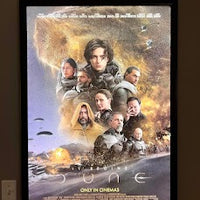 1 Qty Glowbox "World Famous" LED Poster Frame - Select Poster Size: