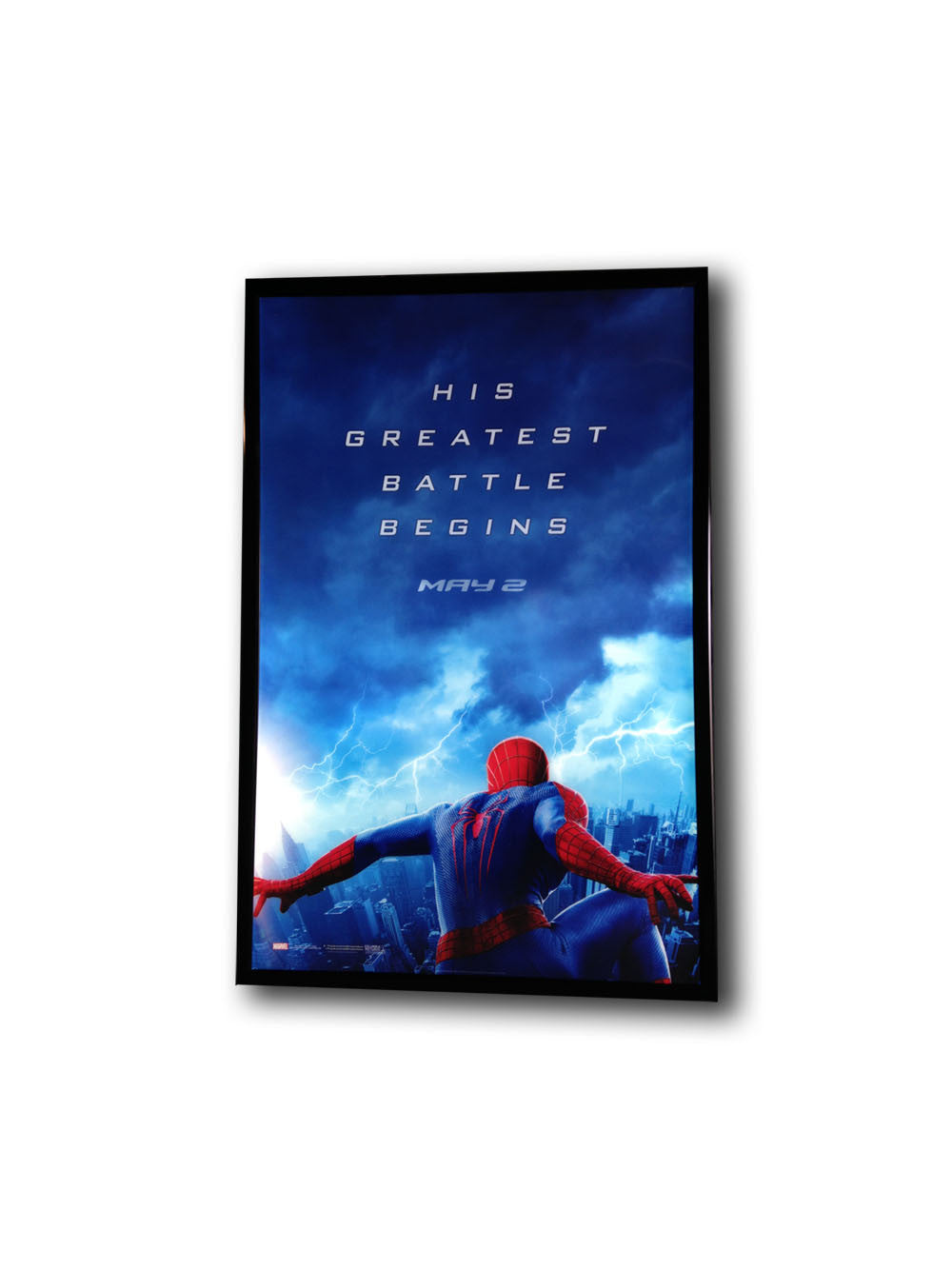 1 Qty Glowbox "World Famous" LED Poster Frame - Select size here: